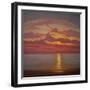 Northern Sea, 2005 Sunset Seascape-Lee Campbell-Framed Giclee Print