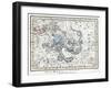 Northern Sky Constellations, 1822-Science Source-Framed Giclee Print