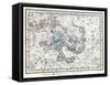 Northern Sky Constellations, 1822-Science Source-Framed Stretched Canvas