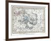 Northern Sky Constellations, 1822-Science Source-Framed Giclee Print