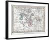 Northern Sky Constellations, 1822-Science Source-Framed Giclee Print