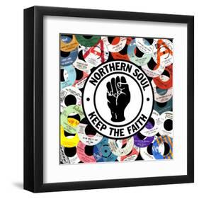 Northern Soul-null-Framed Art Print