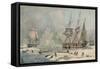 Northern Whale Fishery, c1829-Edward Duncan-Framed Stretched Canvas