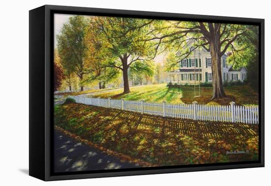 Northfield Homestead-Bruce Dumas-Framed Stretched Canvas