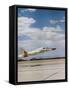 Northrop T-38 Talon Supersonic Jet Trainer Taking Off-null-Framed Stretched Canvas