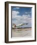 Northrop T-38 Talon Supersonic Jet Trainer Taking Off-null-Framed Photographic Print