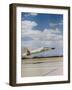 Northrop T-38 Talon Supersonic Jet Trainer Taking Off-null-Framed Photographic Print