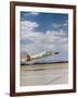 Northrop T-38 Talon Supersonic Jet Trainer Taking Off-null-Framed Photographic Print