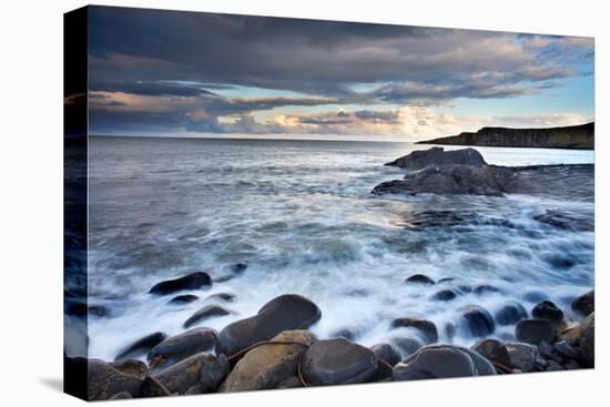 Northumberland Coastal Waters-Mark Sunderland-Stretched Canvas