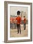 Northumberland Fusiliers (Note : 4th Battalion Has Green Uniform with Scarlet Facings)-null-Framed Art Print