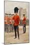 Northumberland Fusiliers (Note : 4th Battalion Has Green Uniform with Scarlet Facings)-null-Mounted Art Print