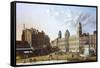 Northumberland House and Charing Cross-John Paul-Framed Stretched Canvas