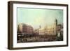 Northumberland House-Canaletto-Framed Giclee Print