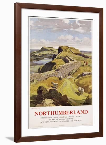 Northumberland Poster-Leonard Russell Squirrell-Framed Giclee Print