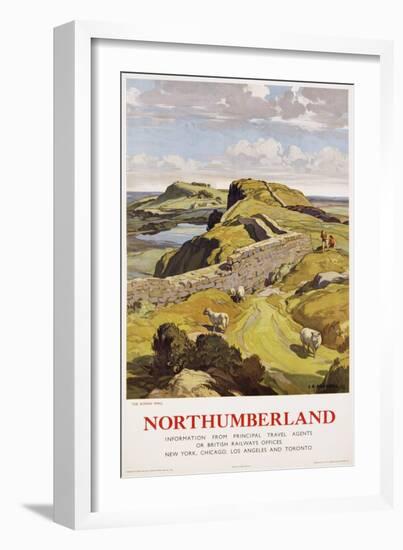 Northumberland Poster-Leonard Russell Squirrell-Framed Premium Giclee Print