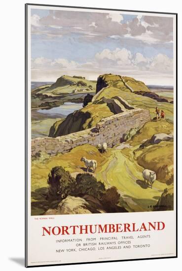 Northumberland Poster-Leonard Russell Squirrell-Mounted Premium Giclee Print