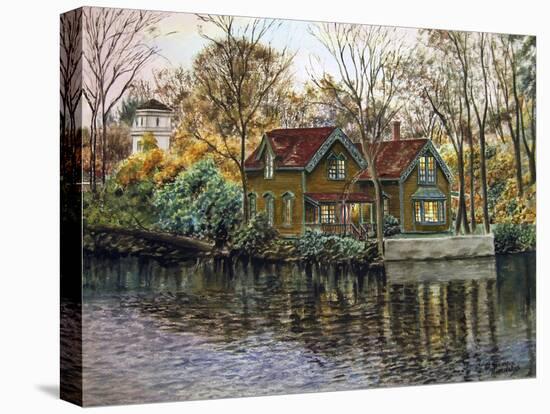 Northville Victorian By Lake-Stanton Manolakas-Stretched Canvas