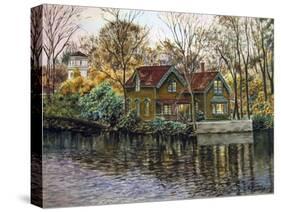 Northville Victorian By Lake-Stanton Manolakas-Stretched Canvas