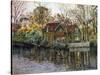 Northville Victorian By Lake-Stanton Manolakas-Stretched Canvas