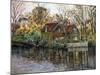 Northville Victorian By Lake-Stanton Manolakas-Mounted Giclee Print