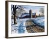 Northwest Barn-Bruce Dumas-Framed Giclee Print