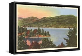 Northwest Bay, Lake George, New York-null-Framed Stretched Canvas