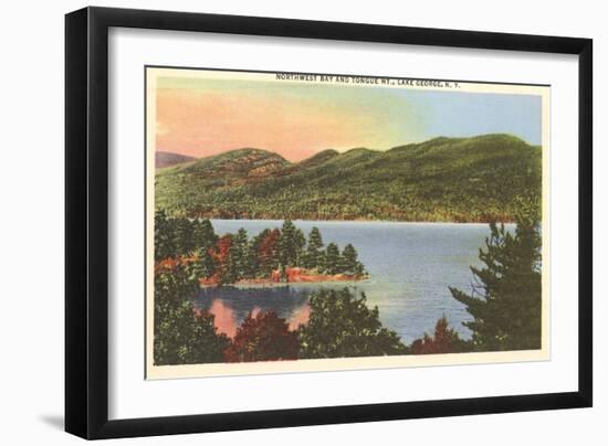 Northwest Bay, Lake George, New York-null-Framed Art Print