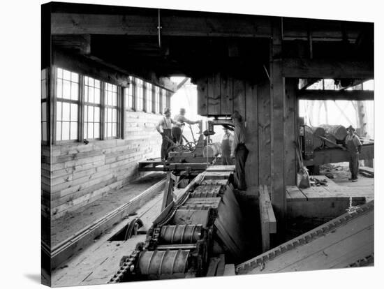 Northwest Chair Company Workers, 1926-Chapin Bowen-Stretched Canvas