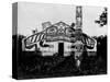Northwest Indian Lodge-E.H. Harriman-Stretched Canvas
