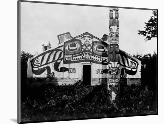 Northwest Indian Lodge-E.H. Harriman-Mounted Photographic Print