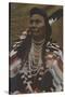 Northwest Indians - Chief Joseph of the Nez Perces Tribe-Lantern Press-Stretched Canvas