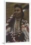 Northwest Indians - Chief Joseph of the Nez Perces Tribe-Lantern Press-Framed Art Print