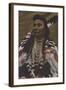 Northwest Indians - Chief Joseph of the Nez Perces Tribe-Lantern Press-Framed Art Print