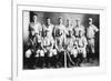 Northwest Kansas Baseball Team Posing for Photo - Kansas-Lantern Press-Framed Premium Giclee Print