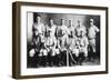 Northwest Kansas Baseball Team Posing for Photo - Kansas-Lantern Press-Framed Art Print