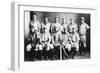 Northwest Kansas Baseball Team Posing for Photo - Kansas-Lantern Press-Framed Art Print