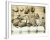 Northwest Native American Baskets-Asahel Curtis-Framed Giclee Print