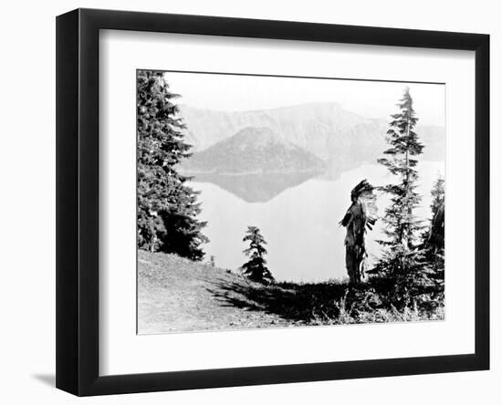 Northwest Nez Perc-Edward S^ Curtis-Framed Giclee Print