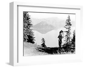 Northwest Nez Perc-Edward S^ Curtis-Framed Giclee Print