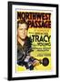 NORTHWEST PASSAGE, left: Spencer Tracy on midget window card, 1940-null-Framed Art Print