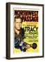 NORTHWEST PASSAGE, left: Spencer Tracy on midget window card, 1940-null-Framed Art Print