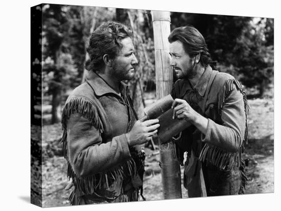 Northwest Passage, Spencer Tracy, Robert Young, 1940-null-Stretched Canvas