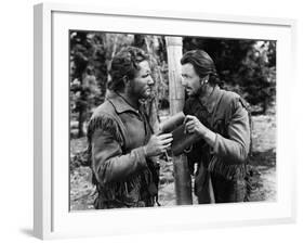 Northwest Passage, Spencer Tracy, Robert Young, 1940-null-Framed Photo
