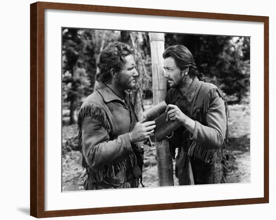 Northwest Passage, Spencer Tracy, Robert Young, 1940-null-Framed Photo