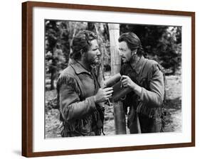 Northwest Passage, Spencer Tracy, Robert Young, 1940-null-Framed Photo