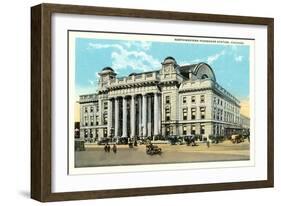 Northwestern Station, Chicago, Illinois-null-Framed Art Print