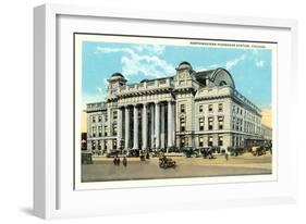 Northwestern Station, Chicago, Illinois-null-Framed Art Print