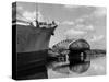 Northwich Swing Bridge-null-Stretched Canvas