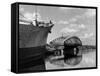 Northwich Swing Bridge-null-Framed Stretched Canvas