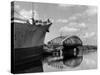 Northwich Swing Bridge-null-Stretched Canvas